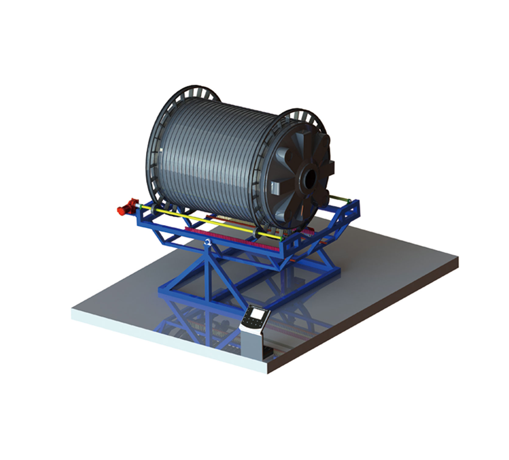Ground Kang Open Fire Swing Machine